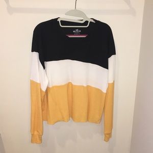 Hollister waffle knit long sleeve